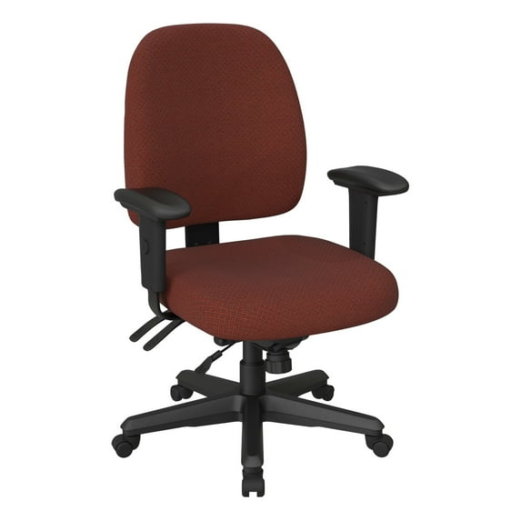 Office Star Products Ergonomics Chair interlink garnet