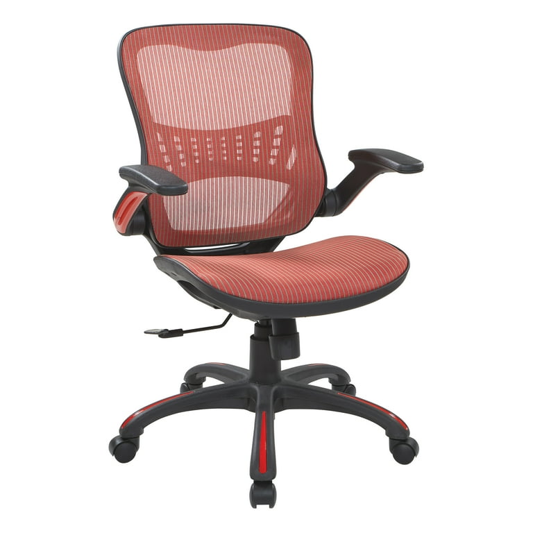 Office Star EM60926P3M Screen Back Manager Chair with Mesh Seat -  Black/Silver, 1 - Harris Teeter