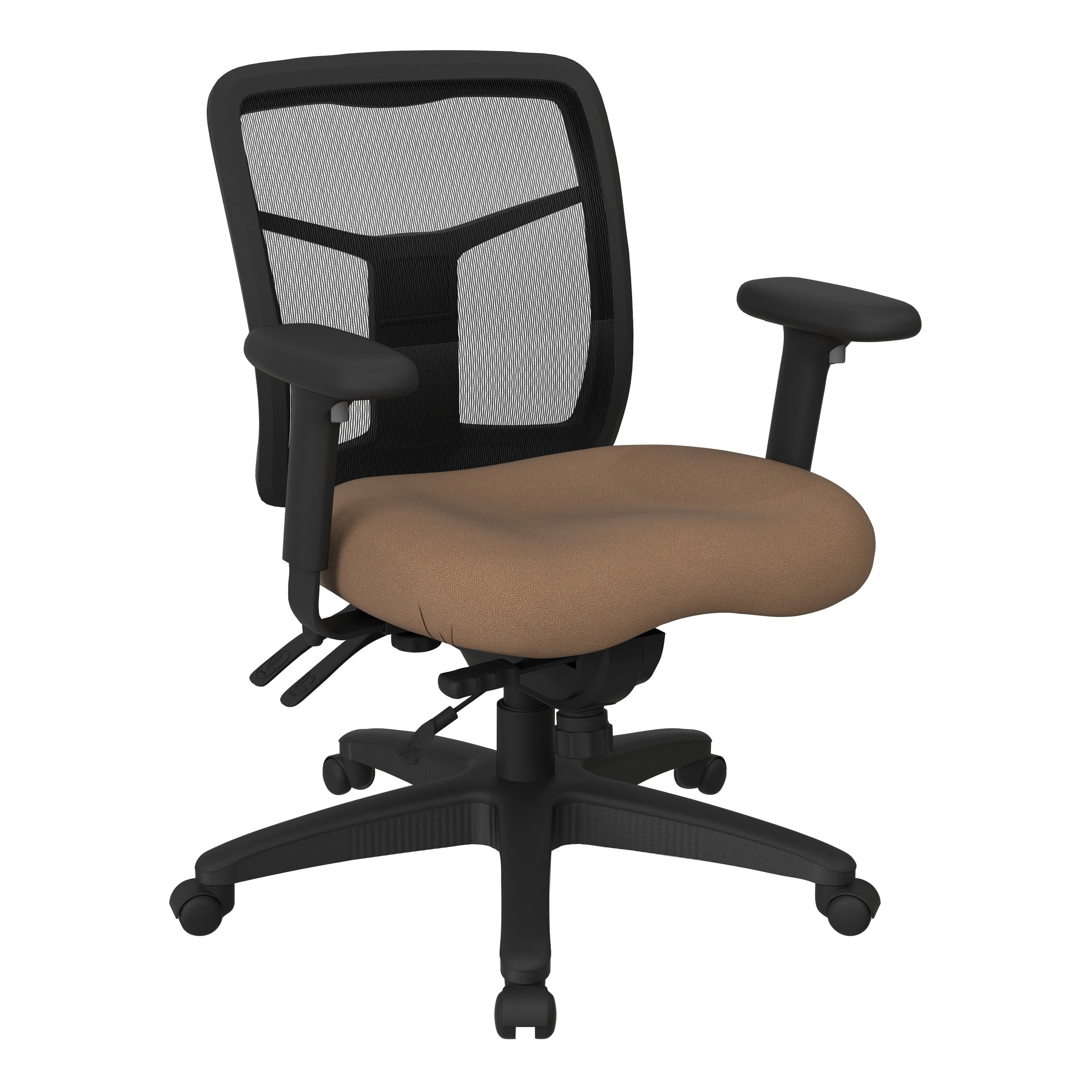 Office Star Products Mid Back Office Chair icon burgundy Walmart