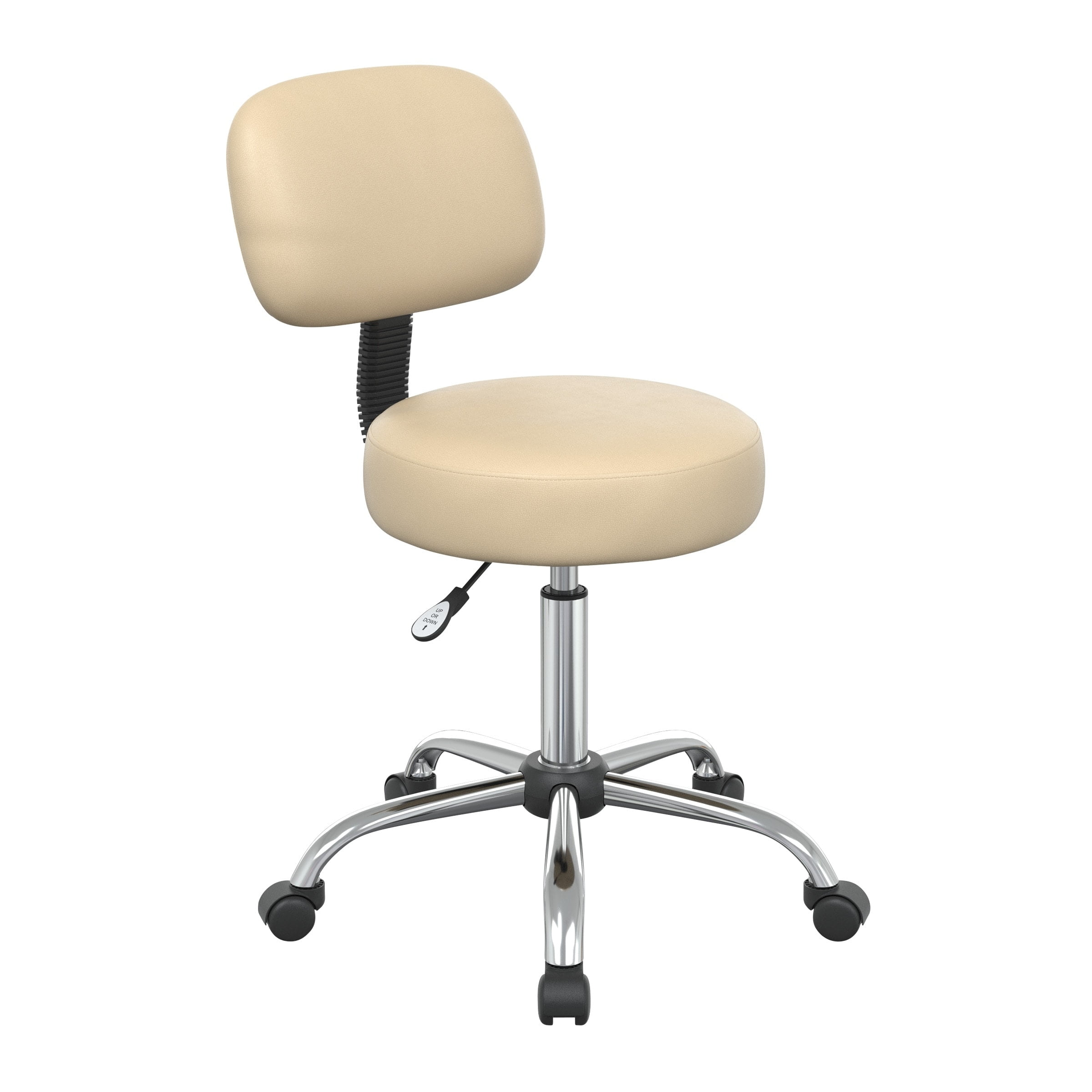 Office Star Products Pneumatic Drafting Chair with Stool and Back