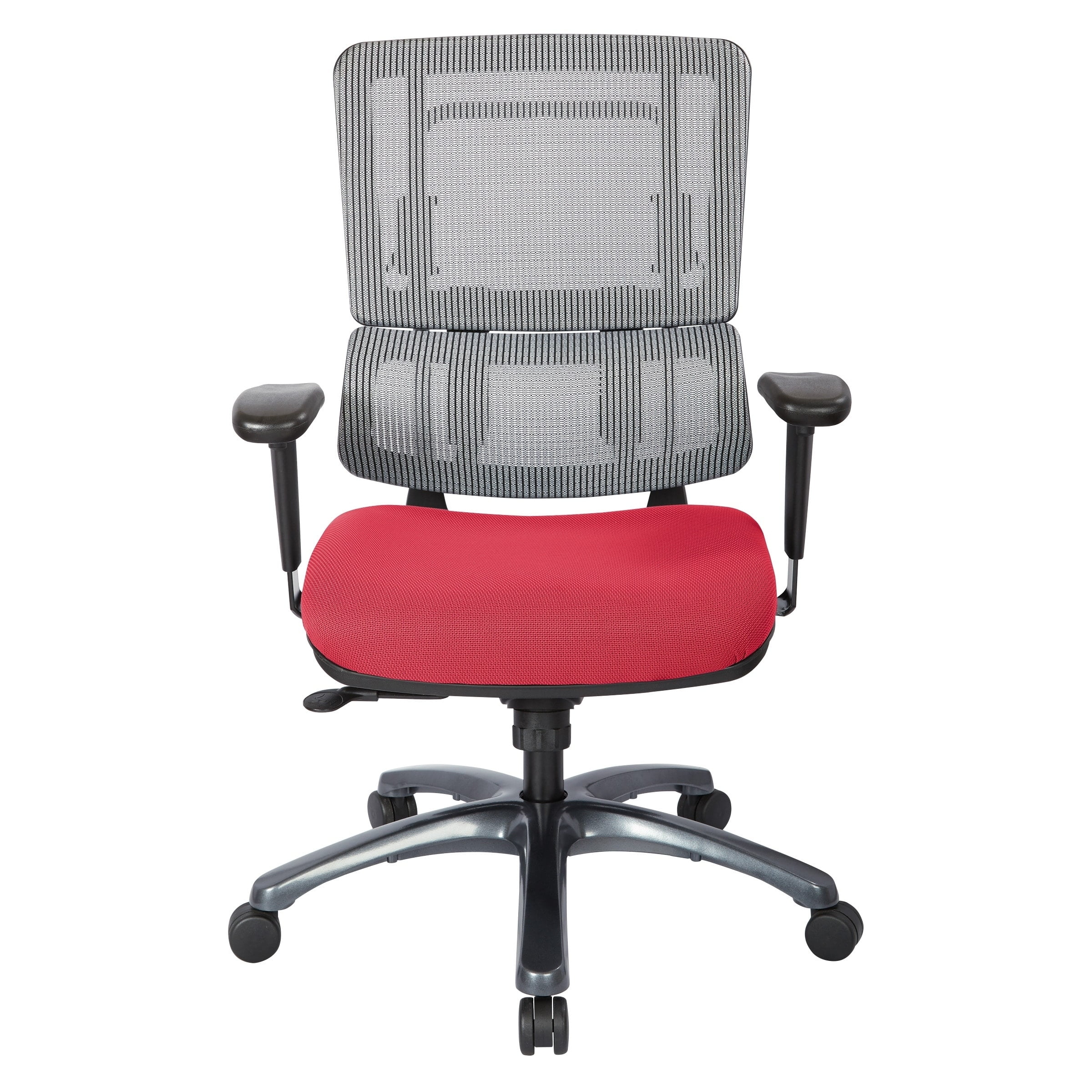 Office Star Products ProLine Vertical Grey Mesh Office Chair with