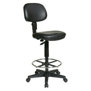 Office Star Products Sculptured Vinyl Drafting Chair