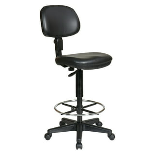OFFICE STAR, Adj Arm, Burgundy, Desk Chair - 15Z324