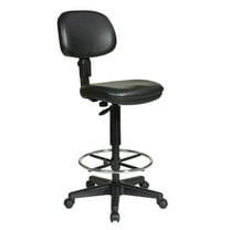 Office Star Products Sculptured Vinyl Drafting Chair