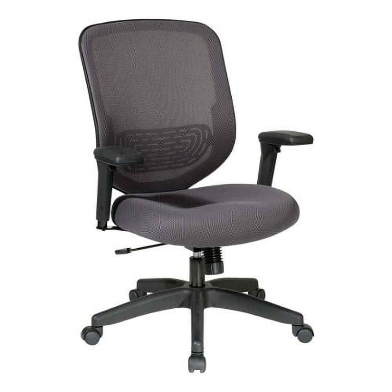 Mesh Back Office Chair - Black - Space Seating by Office Star Products