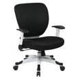 thumbnail image 1 of Office Star Pulsar Office Chair with Padded Mesh Seat and Back in Black Fabric, 1 of 4