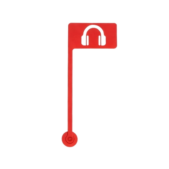 Office Status Flag Do Not Disturb Sign Desk Meeting Indicator Busy Notice for Shared Workspace Open Office Study Desk Remote Meetings and Deep Work Time