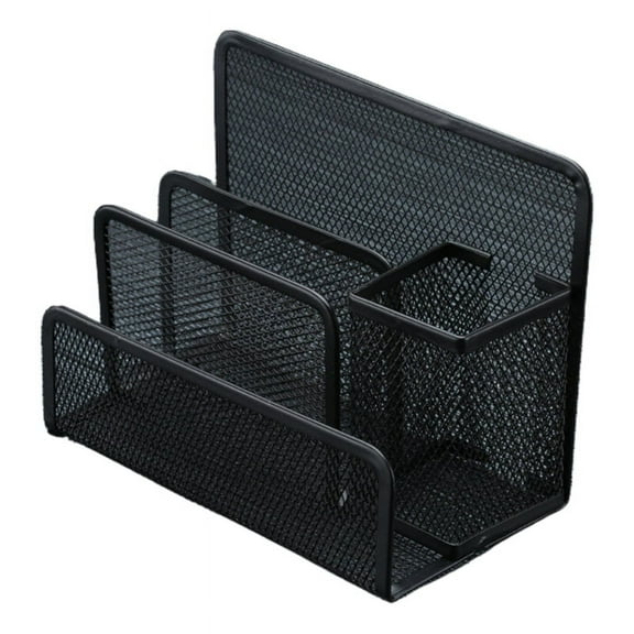 Office Storage Shelf - 3 Layer Metal File Book Rack