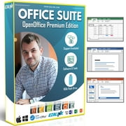 Office Suite 2023 Ezalink 16Gb USB | Open Word Processor, Spreadsheet, Presentation and Professional Software for Mac & Windows PC Computers