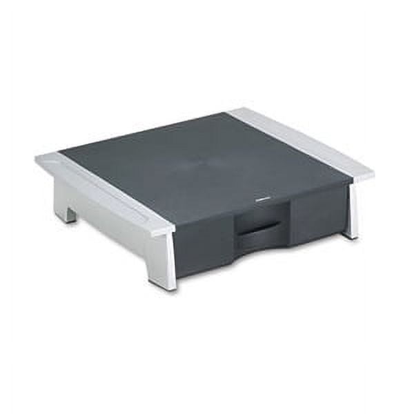Black Multi-Purpose Printer Stand with Storage Drawer