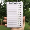 thumbnail image 1 of Office Supplies,Chore Chart For Adults Boards To Do List RV Checklist Board Portable Chores Chart For Multiple Kids Detachable Plastic DIY Message Home Travel Planning Reminder Chart Stationery, 1 of 9