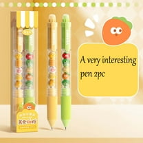 Office Supplies, Erasable Pen Set With 2 Erasable Pens Per Pack 10ml