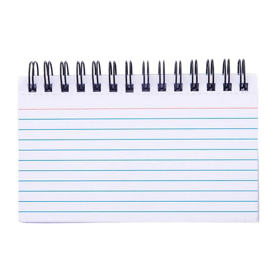 Office Supplies, Student Notebook, B5 Frosted Transparent Cover Coil Book, Thickened Horizontal Line, Portable Memo Pad for Notes and Reminders