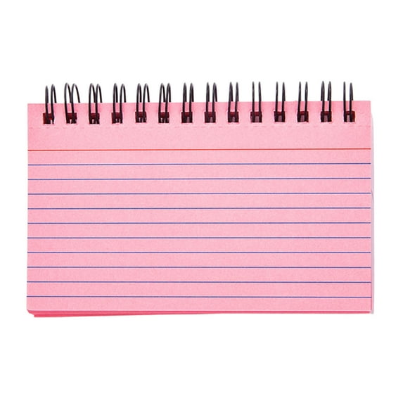 Office Supplies, Student Notebook, B5 Frosted Transparent Cover Coil Book, Thickened Horizontal Line, Portable Memo Pad for Notes and Reminders