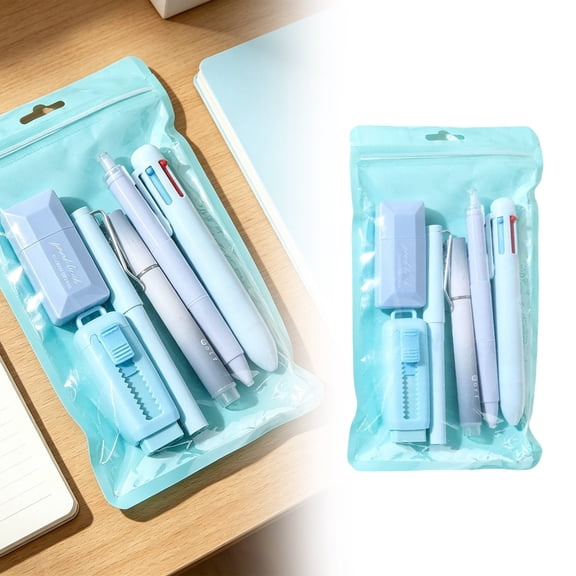 Office Supply Set: BPA-free Silicone with Space-saving Design - User-friendly Design - Perfect for Indoor Use