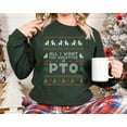 thumbnail image 1 of Office Ugly Christmas Sweatshirt, Funny Xmas Pto Sweatshirt, Work Christmas Party Sweater, 1 of 4