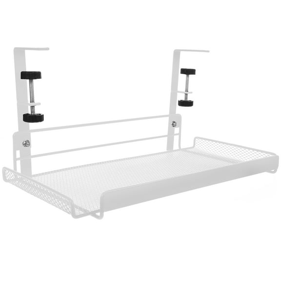 Office Under Shelf Hanging Metal Wire Storage Basket Organizer for Book File