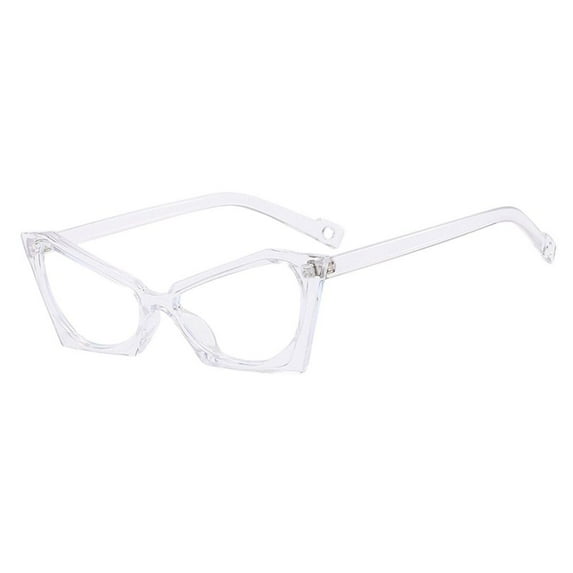 Office Vintage Blue Ray Blocking Optical Spectacle Eyeglass Ultralight PC Frame Eyewear Computer Goggles Square Eyeglasses Anti-Blue Light Glasses WHITE
