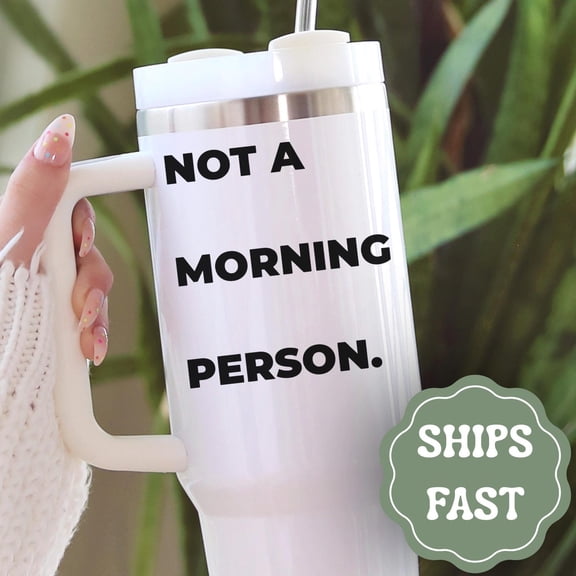 Office Worker Tumbler 40oz with Handle, Funny Office Gift, Coffee Tumbler, Insulated Desk Work Travel Cup