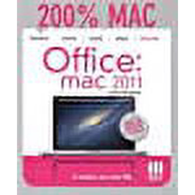 Office : mac 2011 - Walmart.com