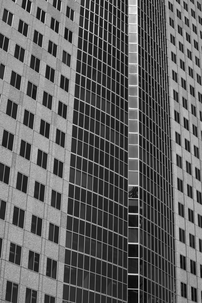 Office towers Montreal Quebec Canada Canvas Art - David Chapman Design Pics (12 x 19)