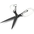 OfficeGoods Stainless Steel Scissors with Clear Acrylic Handle for Home ...