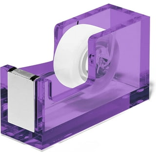 Baumgartens Handheld Tape Dispenser PURPLE Includes 1 Roll of Tape