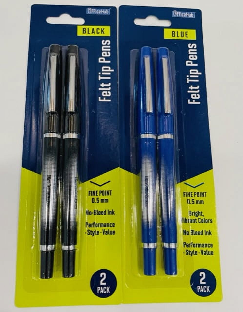 INC. RNAB07ZHM3CB5 inc. optimus colored felt tip pens - 24 assorted colors,  multicolor no bleed 0.7-mm medium point tip, office, school, art, an