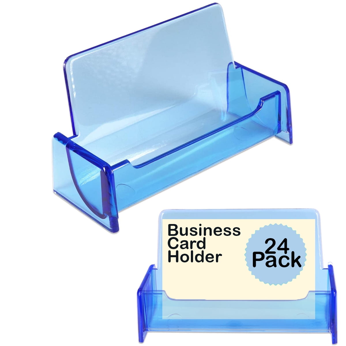 OfficeMate Business Card Holder Display Stand for Office Desk School