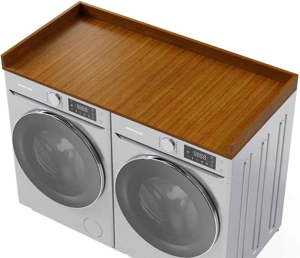 Cafe Latte Laminate Washer Dryer Countertop with Non-Slip Pads