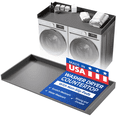 thumbnail image 1 of OfficeSimpli Washer Dryer Countertop w Non-Slip Pads, Made in USA, Laundry Room Wood Topper, Washer Dryer Cover for Top, Laundry Guard, Laundry Countertop, Laminate Finish, (Slate Grey), Large, 1 of 8