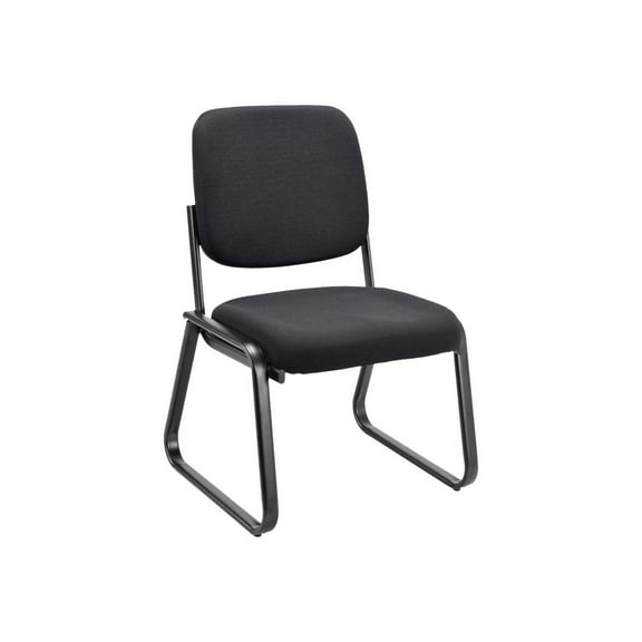 OfficeSource Value Collection - Chair - visitor - fabric - ebony