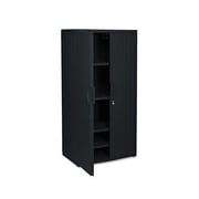 OfficeWorks Resin Storage Cabinet 36w x 22d x 72h, Black