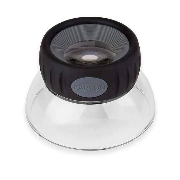 OfficeZen LumiLoupe Plus 6X Power Stand Loupe Magnifier with Dual Lens Focusing System (LO-06)