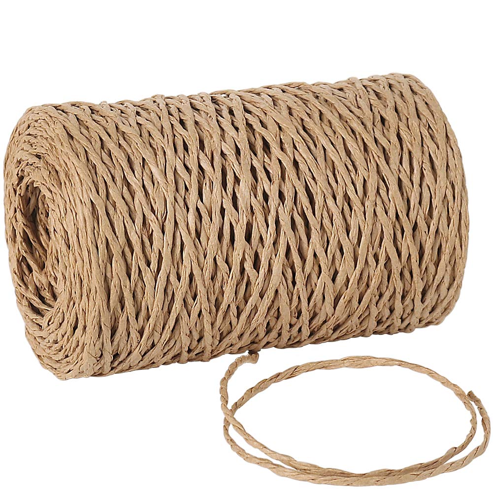 Packing Nut Thread String OfficeZen - Tenn Well Natural Paper String, 100m 2mm Twisted Craft ...