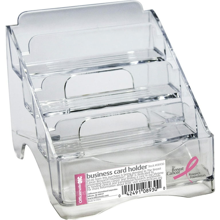 Officemate 4-tier BCA Business Card Holder - 4 Officemate 4-tier BCA Business Card Holder - 4