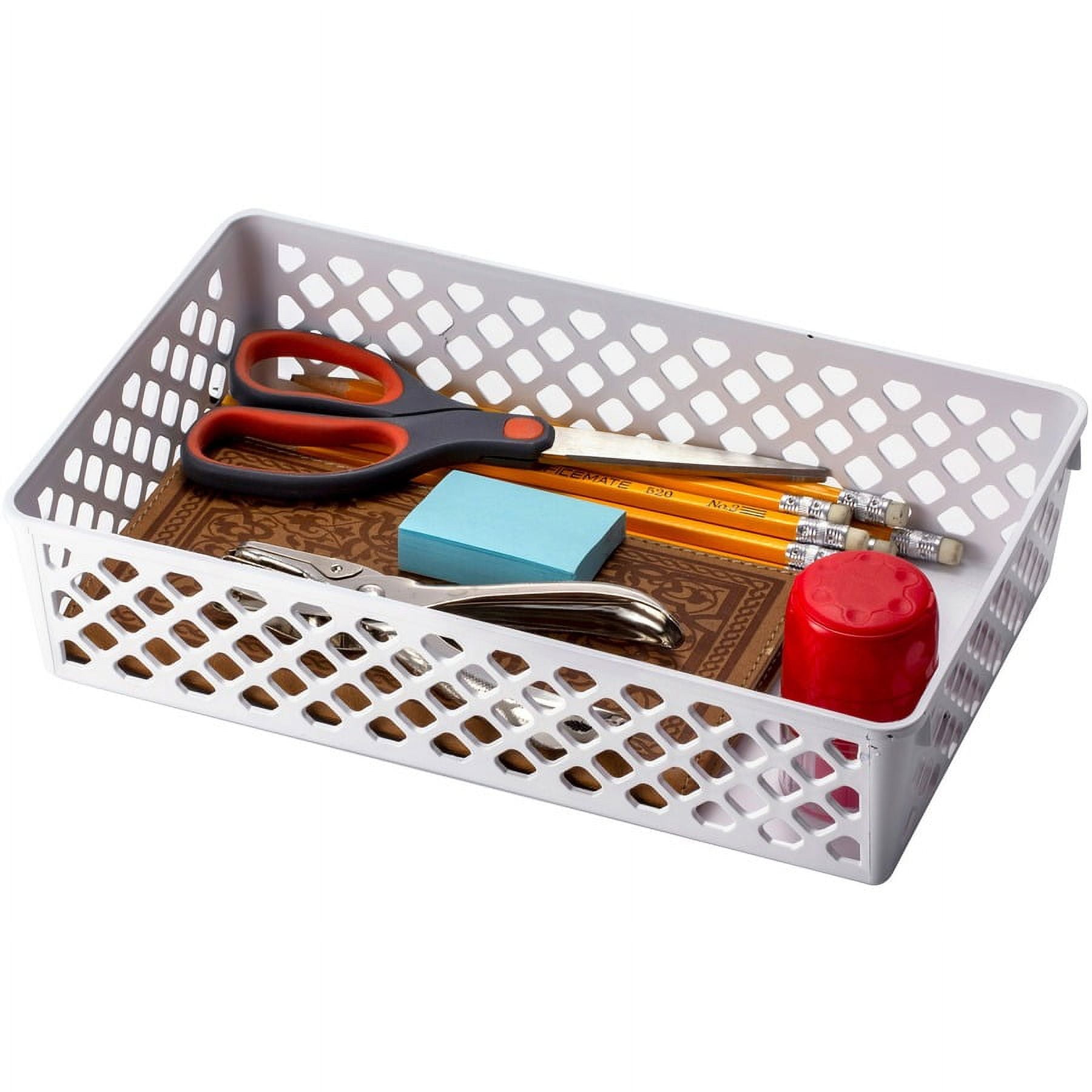 Officemate Achieva Large Supply Basket, 2/PK - 3.4 Officemate Achieva Large Supply Basket, 2/PK - 3.4