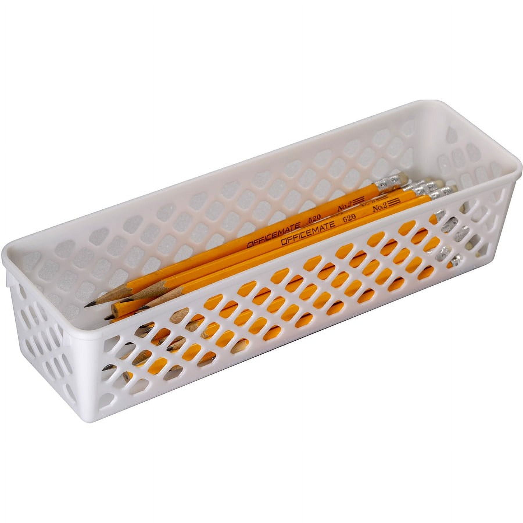 Officemate Achieva Long Supply Basket, 3/PK - 3.4 Officemate Achieva Long Supply Basket, 3/PK - 3.4
