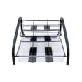 thumbnail image 1 of Officemate Breakroom Coffee Organizer, Black Metal Frame, Dishwasher Safe Clear Plastic Trays, 1 of 4