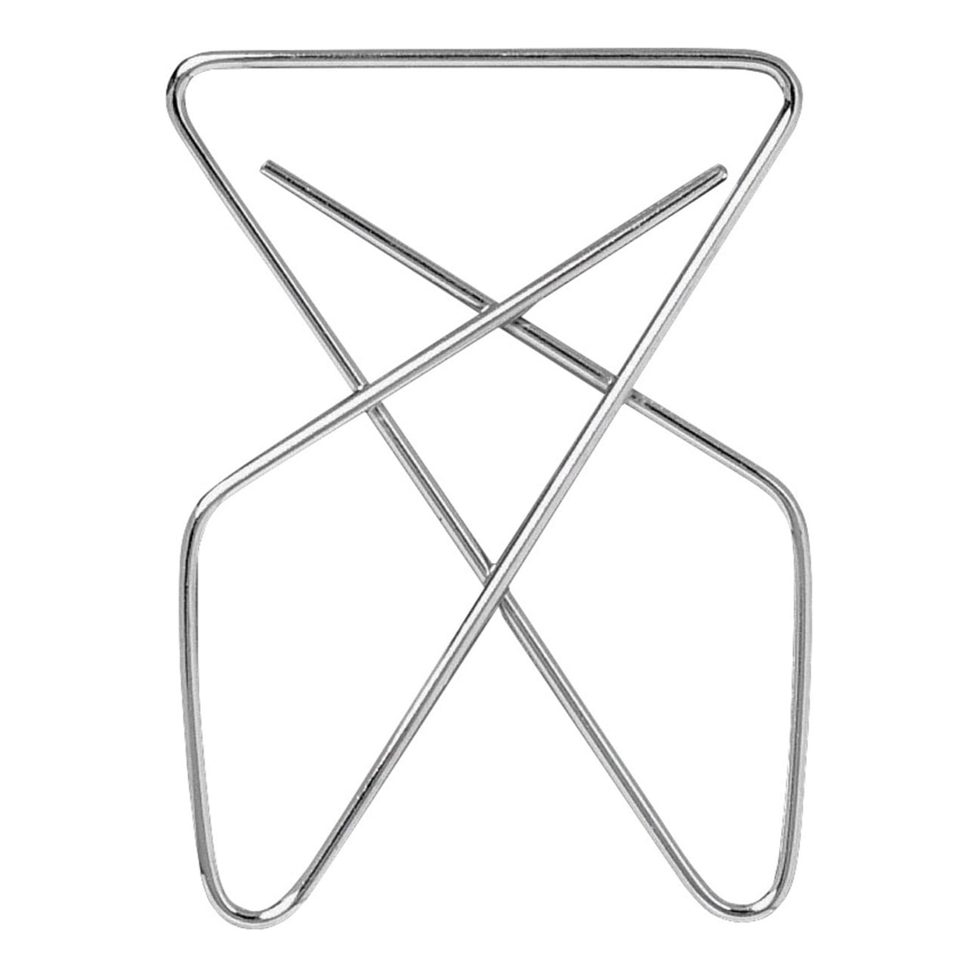 Officemate Butterfly Large Number 1 Paper Clip, 23/8 Inches, Steel
