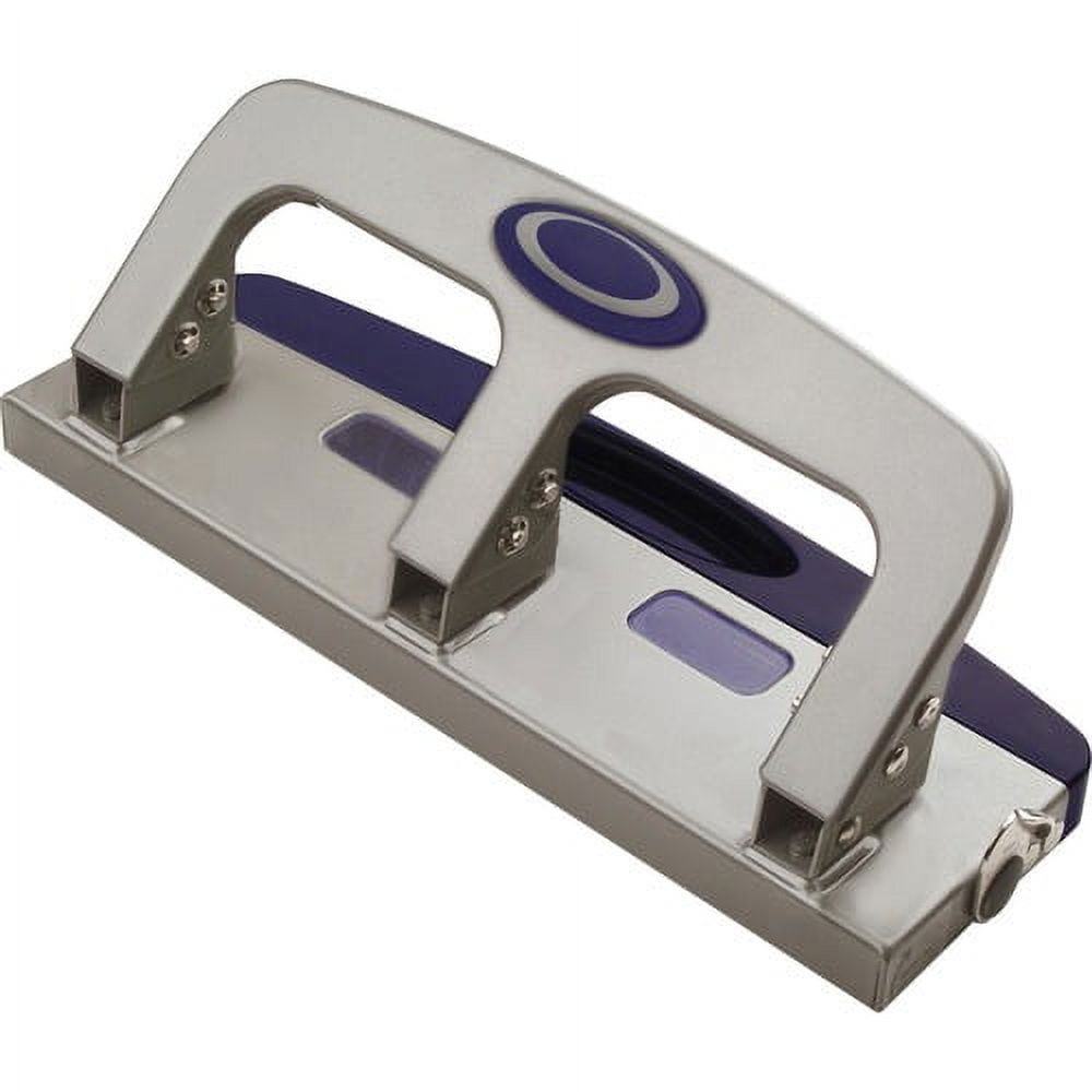 Officemate Deluxe 3-Hole Punch - 3 Punch Head(s) - 20 Sheet of 20lb Paper - 9/32 Officemate Deluxe 3-Hole Punch - 3 Punch Head(s) - 20 Sheet of 20lb Paper - 9/32