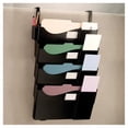 thumbnail image 1 of Officemate  Filing System for Cubicle 4 Pockets 27 .25 x 15 .75 x 3 .88 Plastic Black, 1 of 1