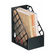 Officemate Magazine File,Black,11 3/4 in H 26083