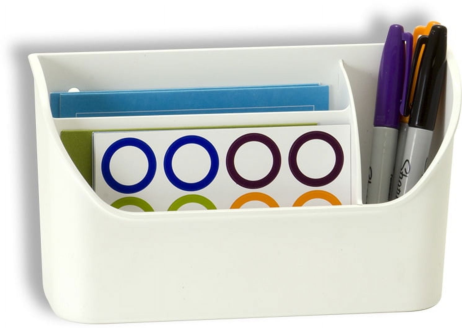 Officemate Magnetplus™ Magnetic Organizer, White (92550)