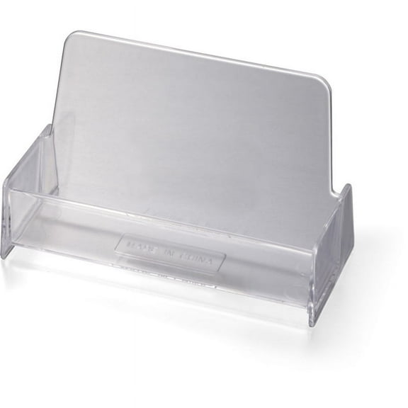 Officemate OIC Business Card Holder, Clear (97832)
