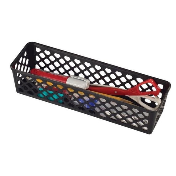 Officemate Plastic Achieva Supply Basket, Pack 3