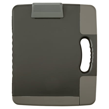 Officemate Portable Clipboard Storage Case, Charcoal (83301)