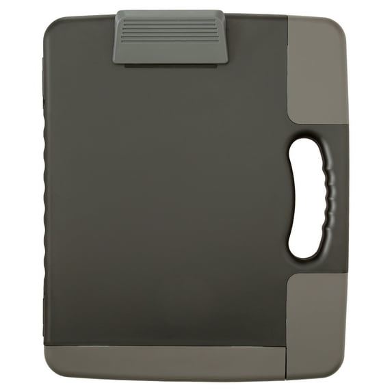 Officemate Portable Clipboard Storage Case, Charcoal (83301)