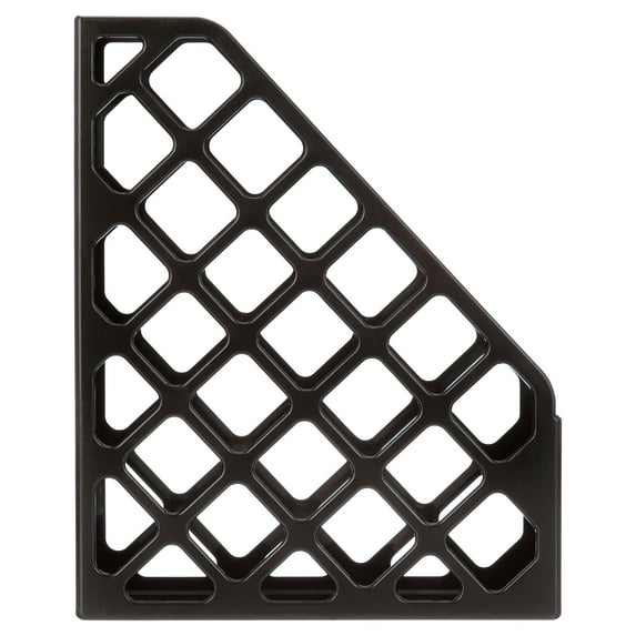 Officemate Recycled Magazine File, Black (26082)
