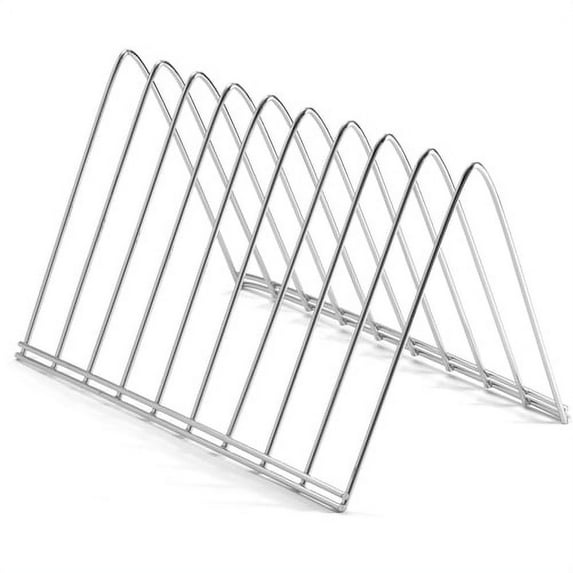 Officemate Triangle Wire Sorter - 7" Height x 7" Width x 11" Depth - Desktop - Sturdy - Chrome - Steel Wire - 1 Each | Bundle of 5 Each